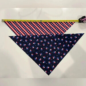 NEW without tag (NWOT) Dog (pet) Bandanna pack of 2